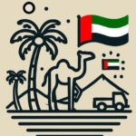 الناقة والنخل مع العلم
